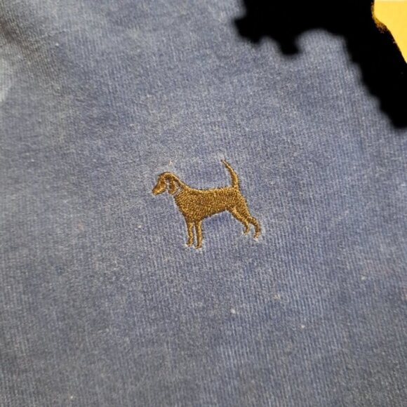 Lilly Pulitzer women's size 2, White Label dark blue corduroy pants havd defect - Picture 4 of 5